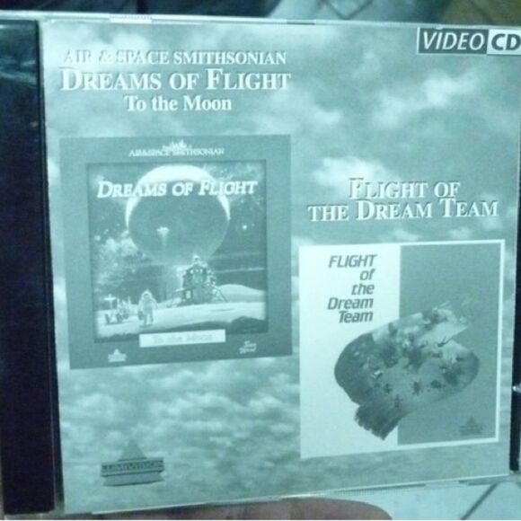 10/25🦋 Air & Space Dreams of Flight to the Moon/Flight of the Dream Team Vid CD - Picture 2 of 16